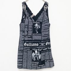 John Galliano ジョン・ガリアーノ 刺繍　タンクトップ メルカリ
