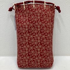 龍村晋 法隆寺蜀紅 合切袋 - メルカリ