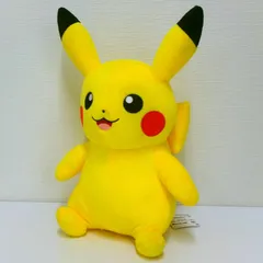 [NI] ピカチュウ　ぬいぐるみ　ポケットモンスター　ポケモン　めちゃもふぐっと　笑顔　バンダイ　バンプレスト　プライズ　タグ付き