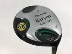 返品OK お買い得品！【中古ゴルフクラブ】ルーツゴルフ(ゴーセン) The ルーツ Karyou フェアウェイ 2015 オリジナルカーボン 7Wのサムネイル