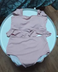 ピンク フリル セットアップ ビキニ 水着