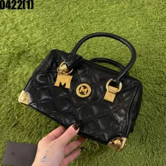 メトロシティ キルティング トートバッグ ブラック ゴールド金具 バッグ