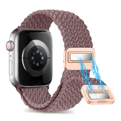 【数量限定】Watch Series Watch 9 41mm Apple 対応 弾力性 Apple ベルト ナイロン 腕時計バンド 編み込み 編み 磁気吸着式バックル スポーツバンド 交換ベルト メンズ レディース 用 時計バンド スマートウォッチバンド 4