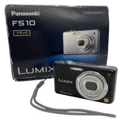 動作品 付属品完備】Panasonic LUMIX DMC-FS20 ブラック - メルカリ