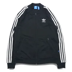 adidas originals スーパースター トラックジャケット ジャージ ATP型 2XOT ブラック トレフォイルロゴ 3ストライプ BK5931