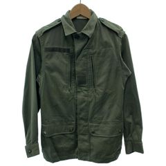 BASISBROEK ミリタリー ファティーグジャケット シャツ カーキ 4 