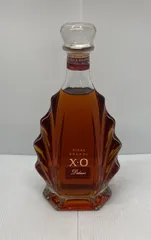 【未開栓】ニッカウヰスキー NIKKA BRANDY ニッカ ブランデー X・O デラックス フラワーシェイプ 660㎖　古酒のサムネイル