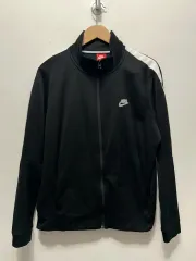 ナイキ ブラック トラック ジャケット ジップアップ XL