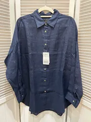 2026年最新】spick&span 80リネンカシュクールビッグシャツの人気