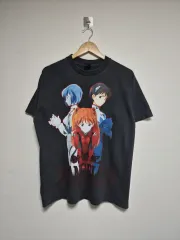 エヴァンゲリオン 団体ロゴ アニメ Tシャツ L - T161
