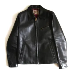 【美品】Y’2 LEATHER【HV HORSE SINGLE BREASTED JACKET】40 ホースハイド レザー ジャケット ワイツーレザー 26040486のサムネイル