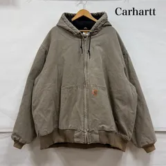 カーハート ダック アクティブジャケット パーカー メキシコ製 フルジップ フーディー 4XL メンズ 4L ISItems【USED】【古着】【中古】50157807