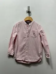 ポロ ラルフローレン キッズ ピンク ストライプ シャツ 4T
