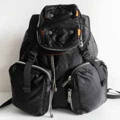 【美品】PORTER 【タンカー リュック】ポーター ブラック バックパック デイパック TANKER BAG ナイロン 26040491