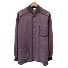 【中古】　Paul Smith　フリース　ジャケット　ブルゾン　アウター　無地　フルボタン　フロントポケット　日本製　古着　/1587