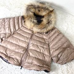 TATRAS タトラス マーレ リバーシブル ファー付 ダウン ポンチョ M TATRAS タトラス MALE マーレ ファー ダウンジャケット リバーシブル