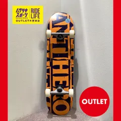 【ムラスポOUTLET公式】 新品　未使用品　スケートボード　コンプリート　ANTI HERO アンタイヒーロー　7,5インチ 　ムラサキスポーツ　訳あり　OUTLET アウトレットのサムネイル