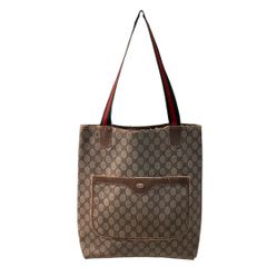 GUCCI オールド グッチ GGスプリーム トートバッグ シェリーライン