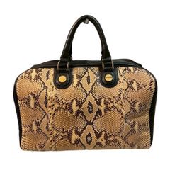 希少】VERSACE ヴェルサーチ レオパード バロック柄 トート ボストン