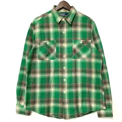 【中古品】 Polo by Ralph Lauren ポロバイラルフローレン OMBRE CHECK FLANNEL SHIRT オンブレチェック フランネルシャツ 長袖 トップス 【146-260422-as-05-izu】