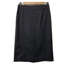 theory luxe(セオリーリュクス) スカート サイズ36 S レディース美品  - グレー×ライトピンク ひざ丈/ストライプのサムネイル
