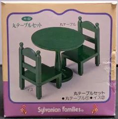 エポック社 シルバニアファミリー カ-02 丸テーブルセット