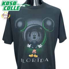 Disney】90s USA製 シャドウミッキー XL Florida 古着 - メルカリ