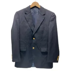 【中古】　RALPH LAUREN　テーラードジャケット　ウールジャケット　アウター　無地　シングルボタン　フロントポケット　古着　/2005