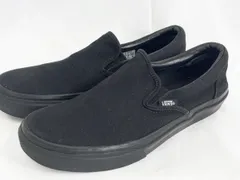 VANS バンズ Slip-On Matt Black V98CLA スリッポン スニーカー size25.0/黒 ■■レディース