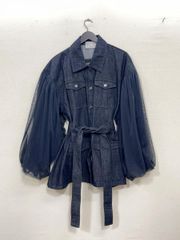 新品未使用 J1U by LA BELLE ETUDE 黒デニムジャケット - メルカリ