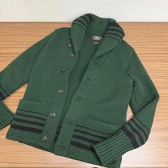 RRL /ダブルアールエルケーブルニット ショールカラー カーディガン 
