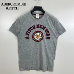 ABERCROMBIE&FITCH 00s y2k archive grunge patch Tee S アバクロンビー＆フィッチ アバクロ グランジ ワッペン ロゴ Tシャツ 平成 セレブ