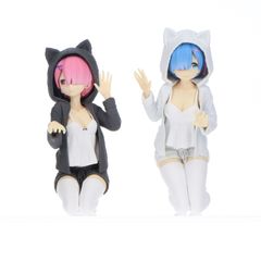 라스트원상 렘 & 램 Nyanko mode 라스트원 ver. 이치 반 쿠지 Re: 제로부터 시작하는 이세계 생활-언제든지 당신과 함께- 피규어 프라이즈(15432) 밴프레스트
