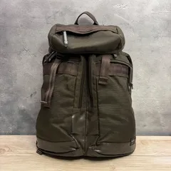 ✨PORTER リュック ブラウン HEAT系 大容量 多機能 使用感あり γ↑-871