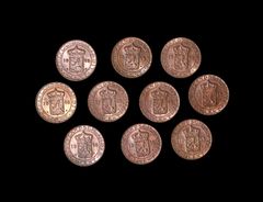 SOUTH RHODESIA 南ローデシア エリザベス2世（1952-1964） Crown 1953