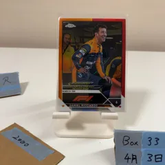 2023 Topps Chrome Daniel Ricciardo McLaren F1 Team Orange Refractor Driver Of The Day Mexico 2022 カード