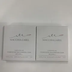 K2823 K Macchia Label マキアレイベル クリアエステフェイスパウダー クリア レフィル 10g 計2点セットのサムネイル