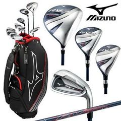 ミズノ メンズ ゴルフクラブ10本組(1W、5W、4U、I6-9、PW、SW) RV-9 