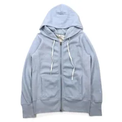 Champion リバースウィーブ REVERSE WEAVE ダブル ジップアップパーカー M ライト ブルー CWSF113