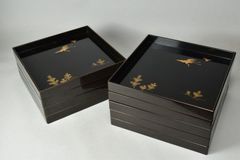 輪島塗 東恒博 溜塗 菊花　沈金 ローテーブル　在銘　蒔絵 輪島塗 東恒博 溜塗 菊花 沈金 ローテーブル 在銘 蒔絵 - メルカリ