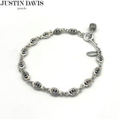 【極美品】　ジャスティンデイビス　ローズ　ブレスレット　シルバー　SBJ667 BRIAR ROSE ブレスレット | ジャスティン デイビス（JUSTIN DAVIS