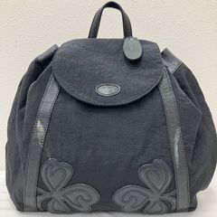 新品同様】 イビザ リュック バックパック 巾着 ナイロン 軽量 A4 黒