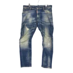 DSQUARED2 ディースクエアード デニムパンツ TIDY BIKER JEAN テディバイカージーンズ ボトムス インディゴ 48【M】 メンズ 【中古】
