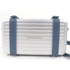 超美品 RIMOWA Cross-Body Bag ショルダーバッグ シルバー - メルカリ