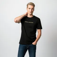 10 ARMANI EXCHANGE アルマーニ エクスチェンジ XM002827 AF12308 UC001 ブラック Tシャツ クールネック 半袖のサムネイル
