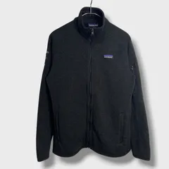 ☆Patagonia☆ベターセーターフリースジャケット☆黒☆M☆袖刺繍☆ミニポケット☆D26M