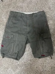 アバクロンビー カーゴ ハーフパンツ 34 サイズ