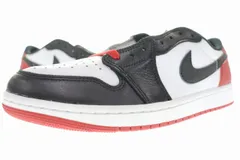 ナイキ NIKE AIR JORDAN 1 RETRO LOW OG BLACK TOE RED 28.5cm CZ0790-106 AJ1 エア ジョーダン ロー つま黒 レッド 【ブランド古着ベクトル】【中古】 ▲■260422