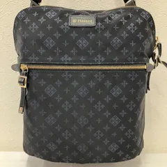2183　russet ラシット　2way　ショルダーバッグ　リュック　リュック　バックパック　ネイビー　紺　レディース　モノグラム　ナイロン　シンプル　きれいめ