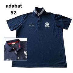 極美品❤️UVカット／吸水速乾／遮熱❤️adabat ゴルフ場柄 半袖